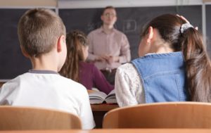 docente e bambini